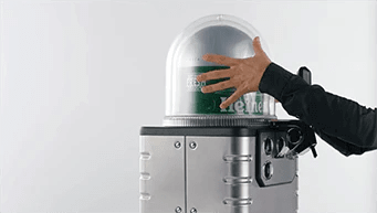 Ein BLADE<sup>®</sup> Fass entfernen - Nehmen Sie die Haube ab