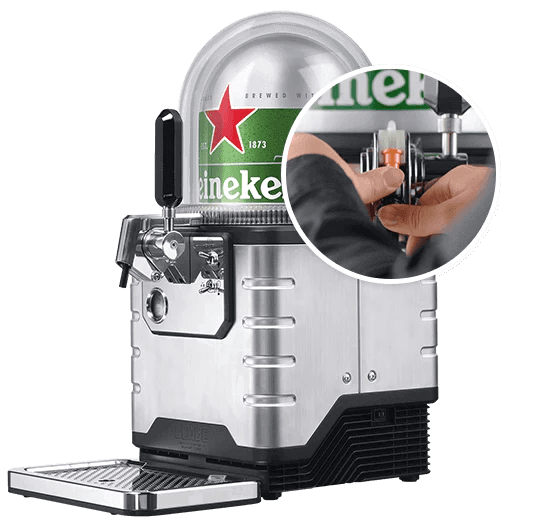 BLADE<sup>®</sup> installieren - Fass anschließen